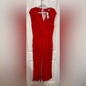Cabi 5773 Uptown Jumpsuit Vermillion
